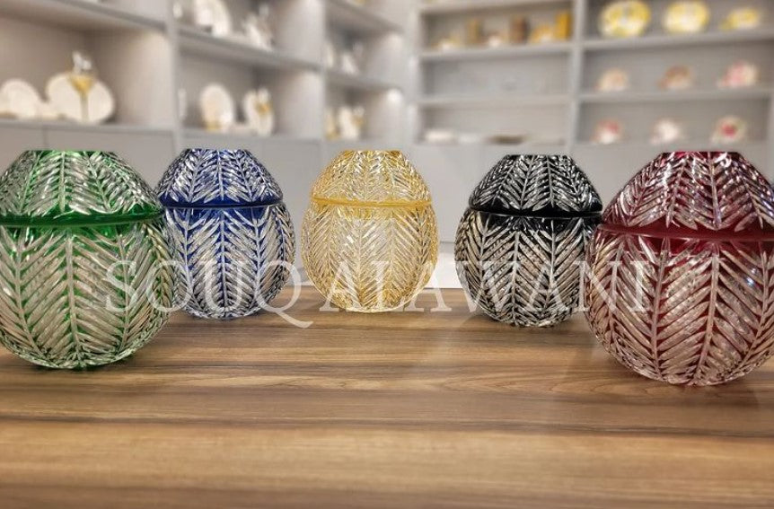 علب مناديل زجاجية - SOUQ ALAWANI