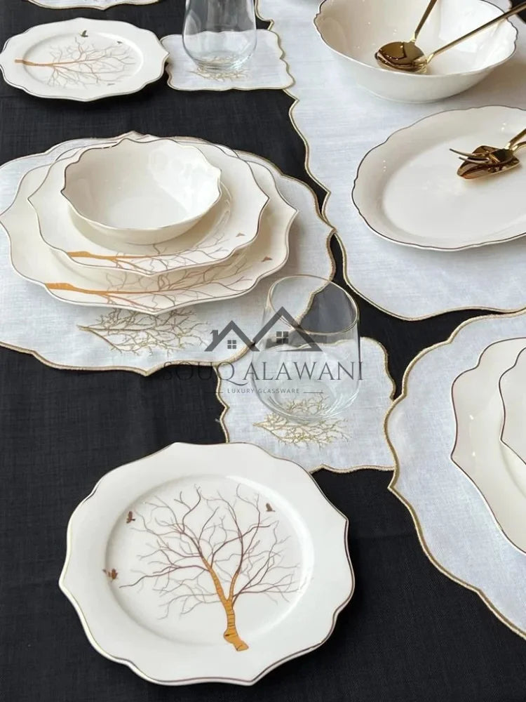 طقم سفرة 6 أشخاص - 52- قطعة - SOUQ ALAWANI