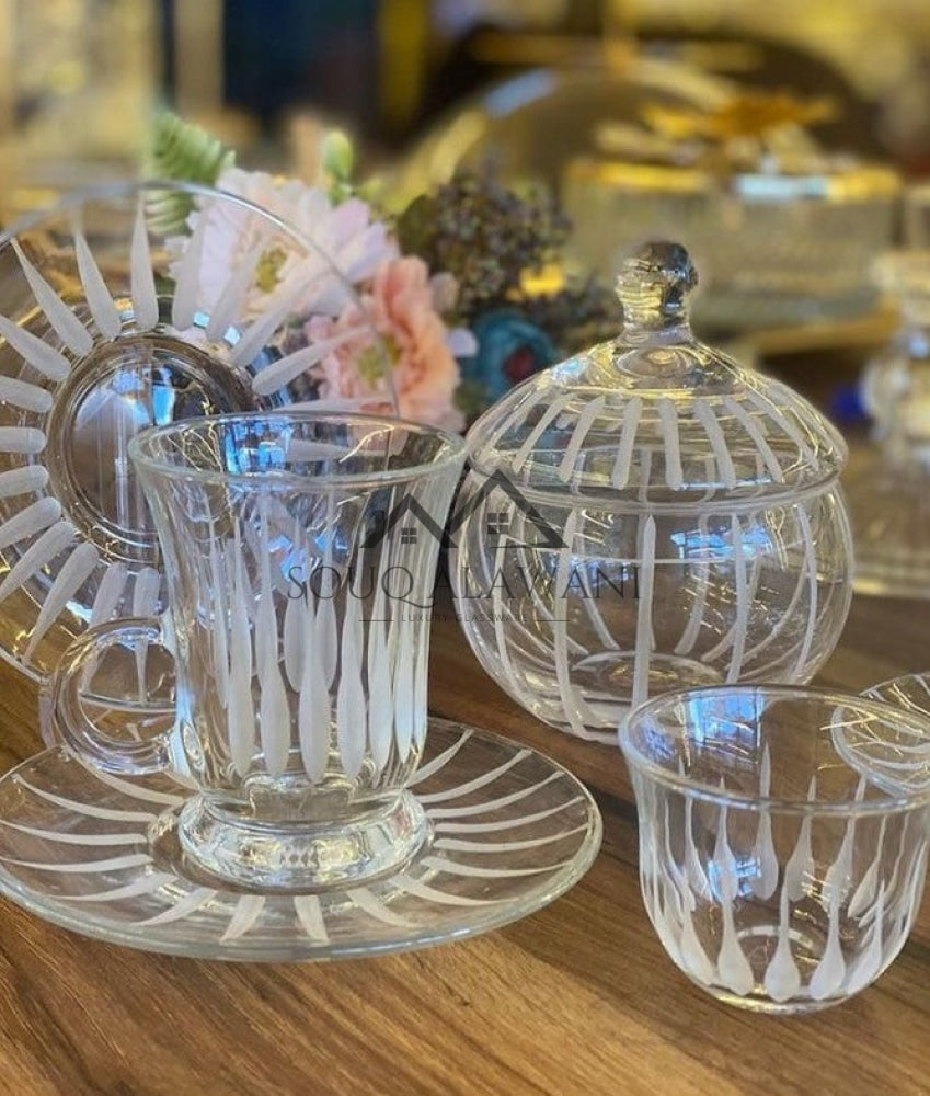 طقم ضيافة 18 قطعة - SOUQ ALAWANI