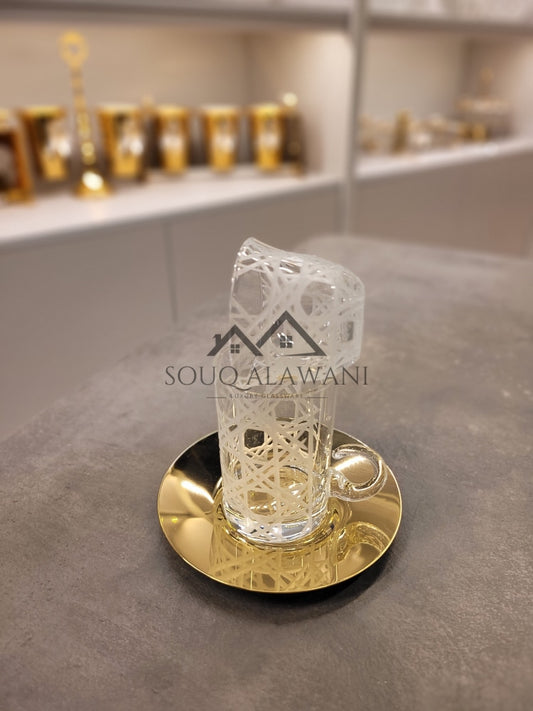 طقم شاي و قهوة 18 قطعة - SOUQ ALAWANI