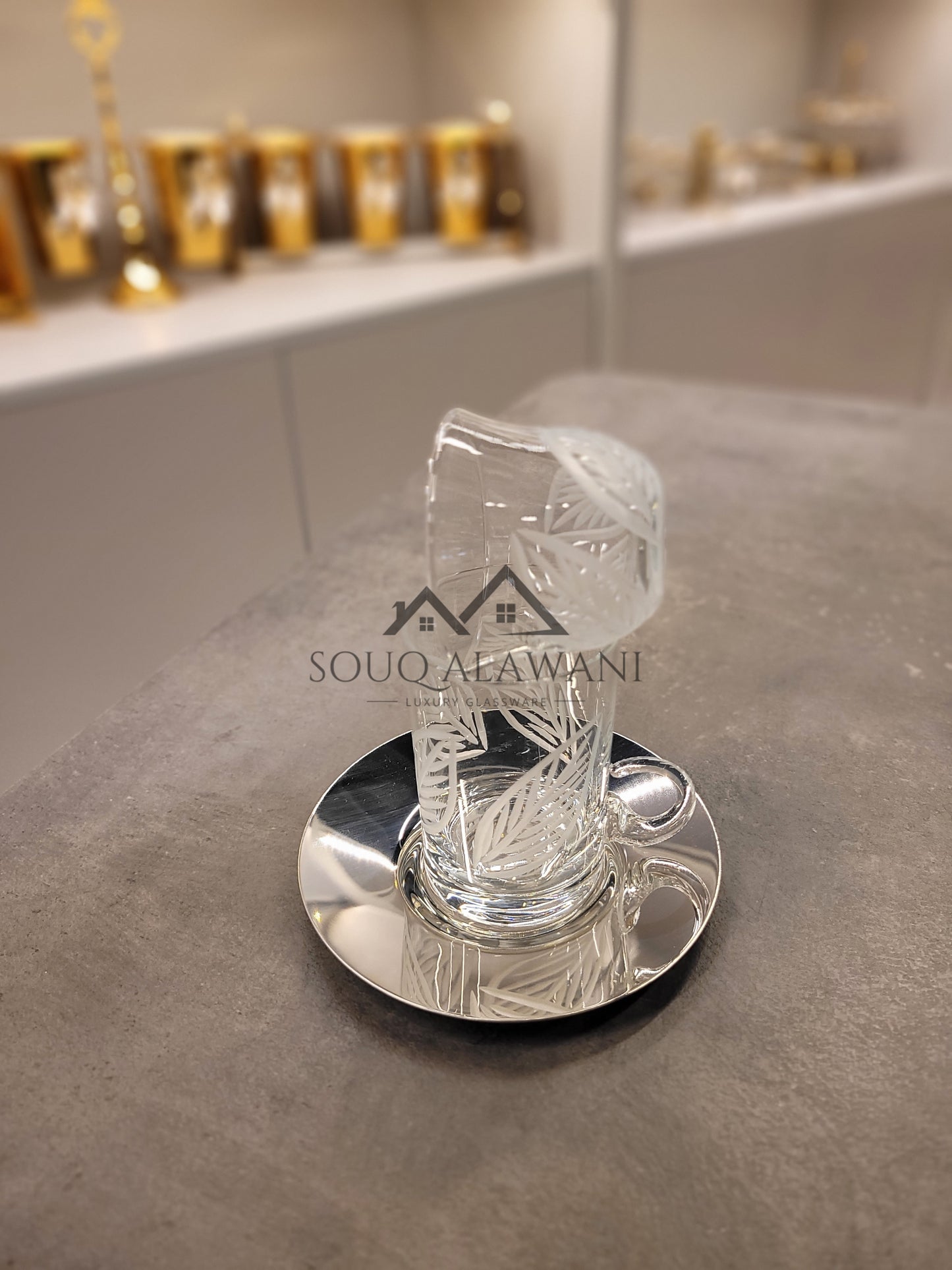 طقم شاي و قهوة 18 قطعة - SOUQ ALAWANI