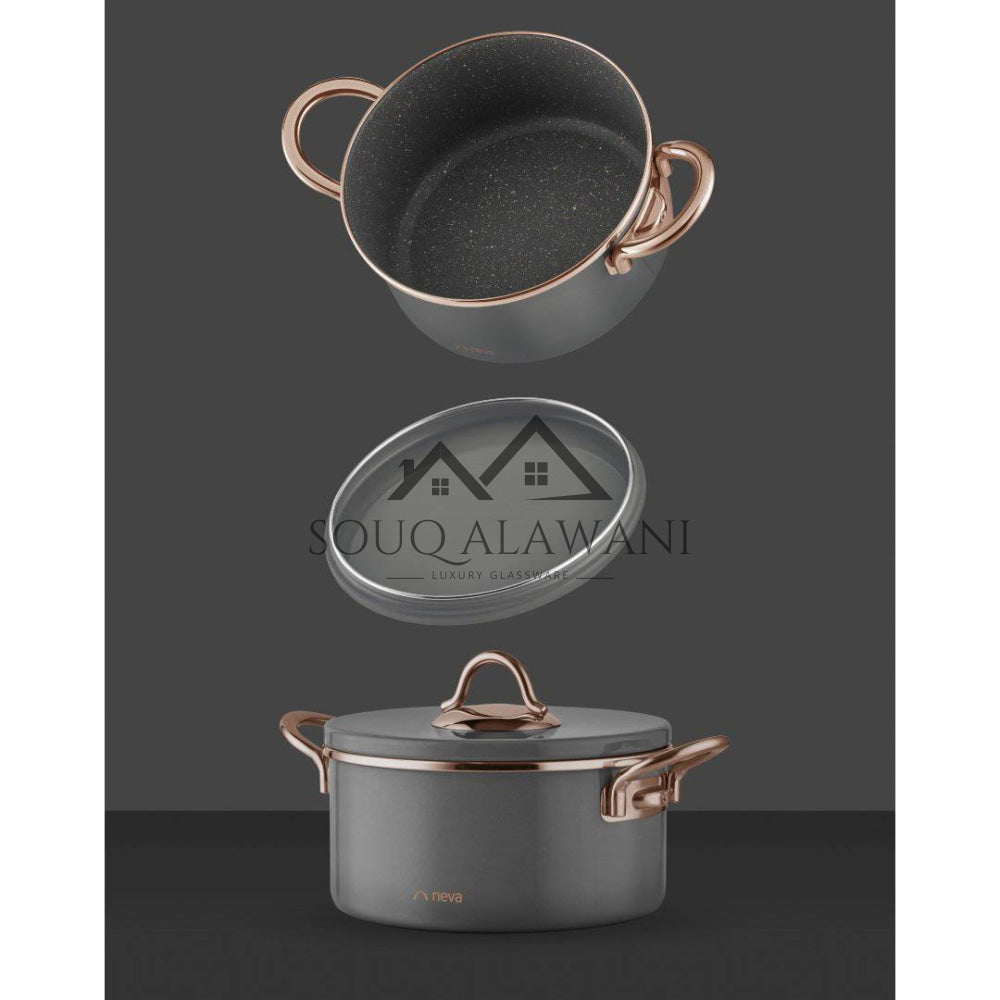 طقم قدور فاخرة 8 قطع - SOUQ ALAWANI
