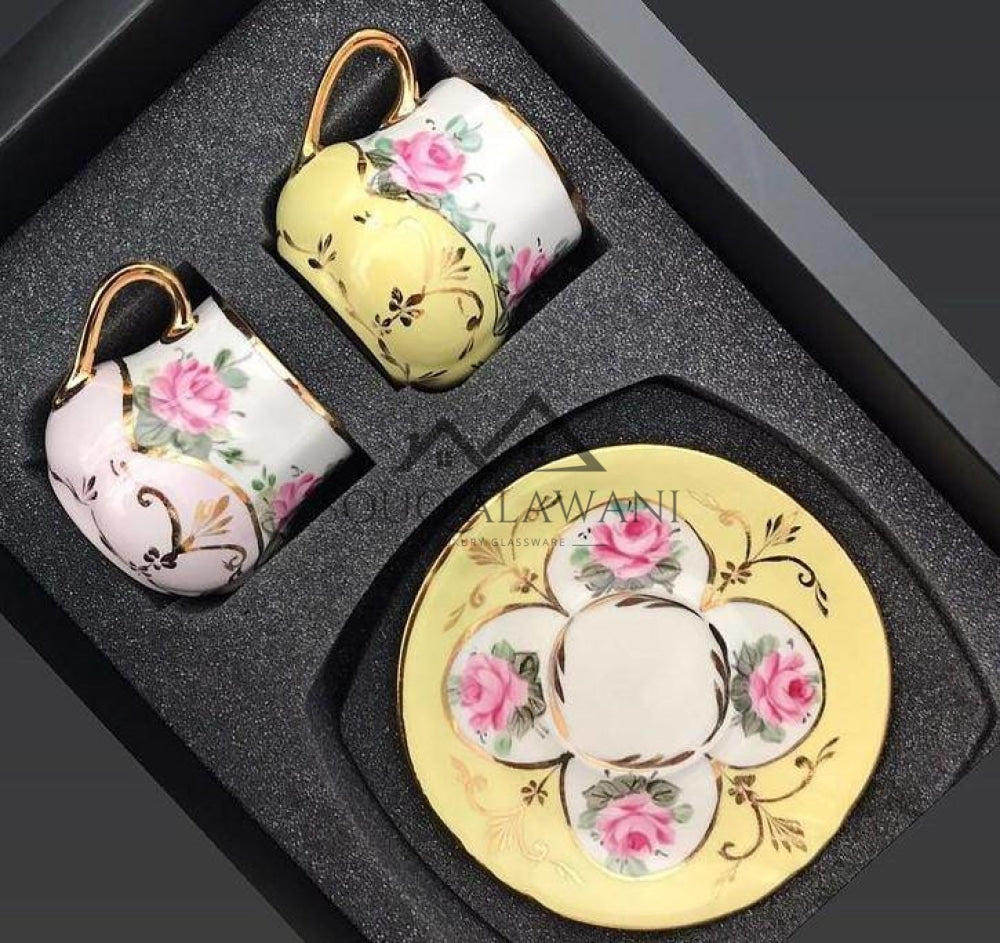 طقم فناجين قهوة 4 قطع - SOUQ ALAWANI