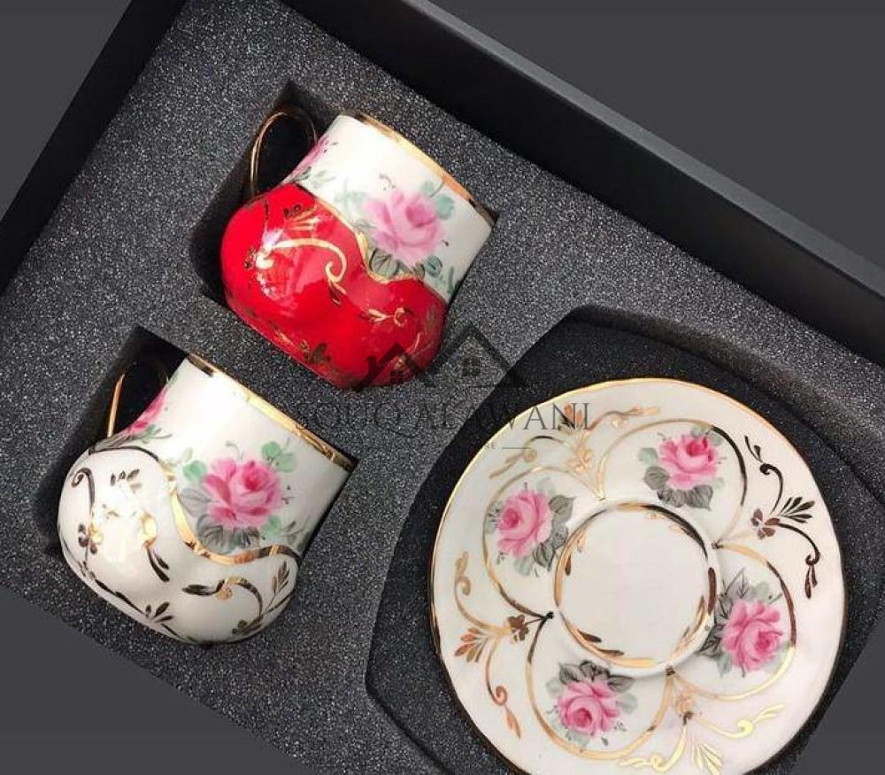 طقم فناجين قهوة 4 قطع - SOUQ ALAWANI