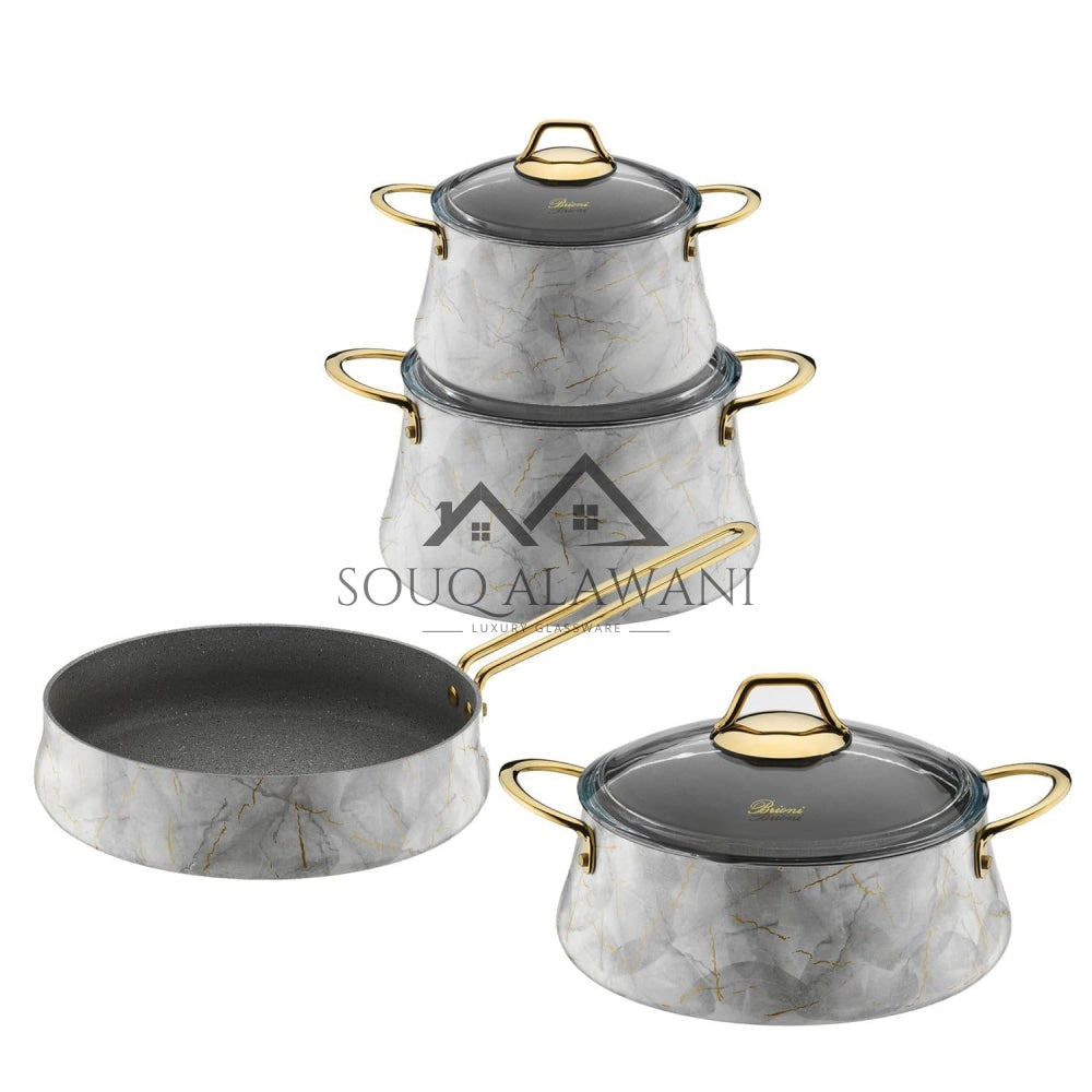 طقم قدور غرانيت فاخرة 7 قطع - SOUQ ALAWANI