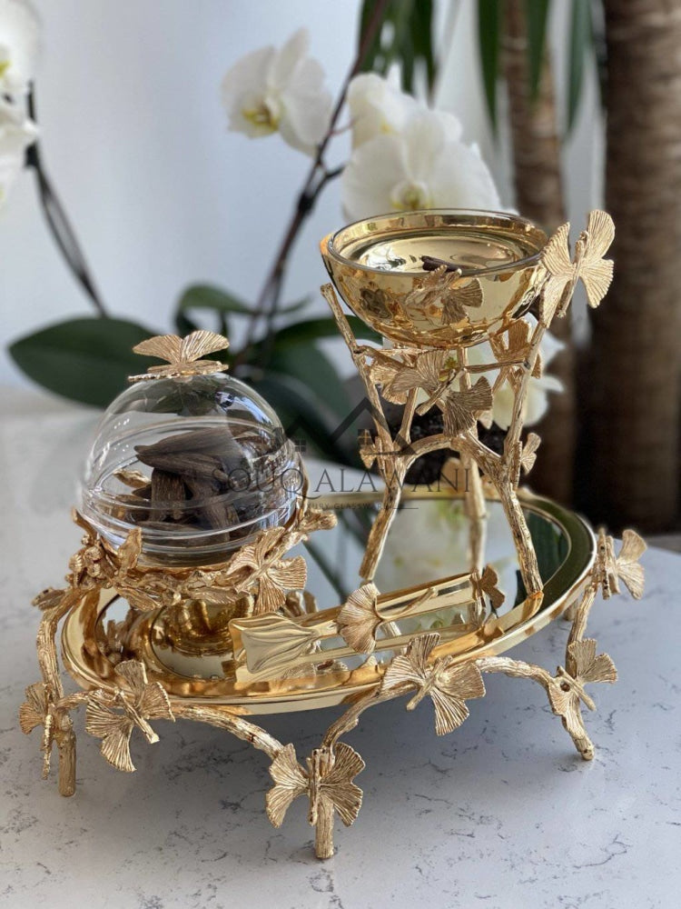 طقم مباخر نحاسية - SOUQ ALAWANI