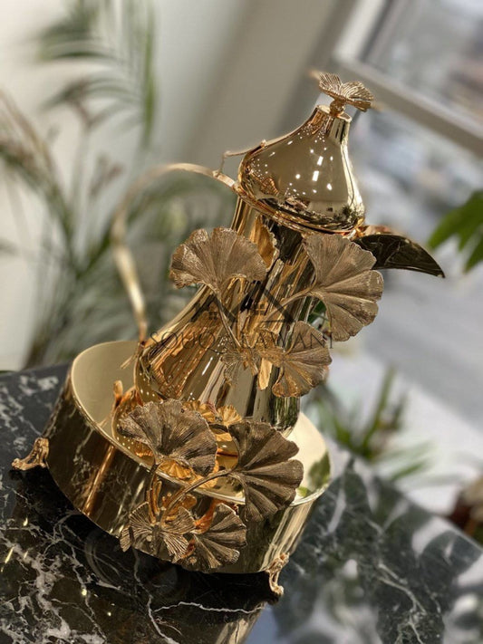 دلة قهوة مع سخان نحاسي - SOUQ ALAWANI