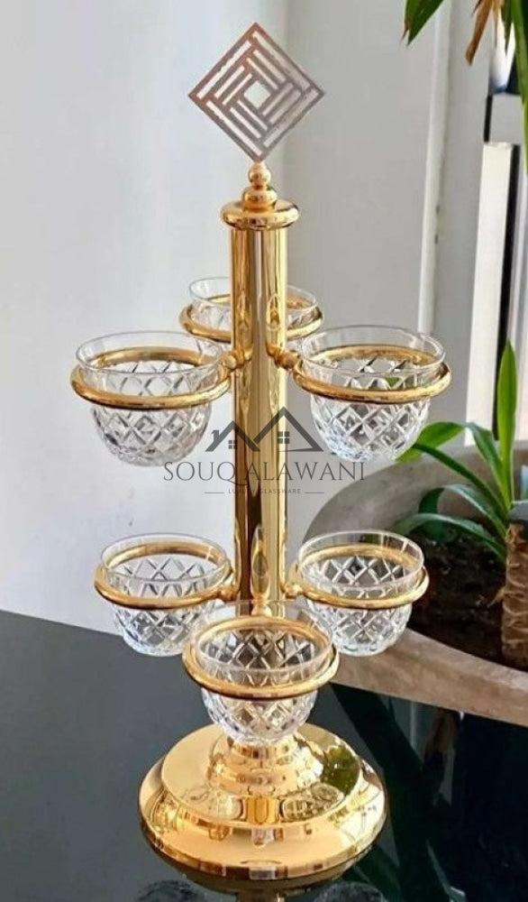 ستاند فناجين نحاسي - SOUQ ALAWANI