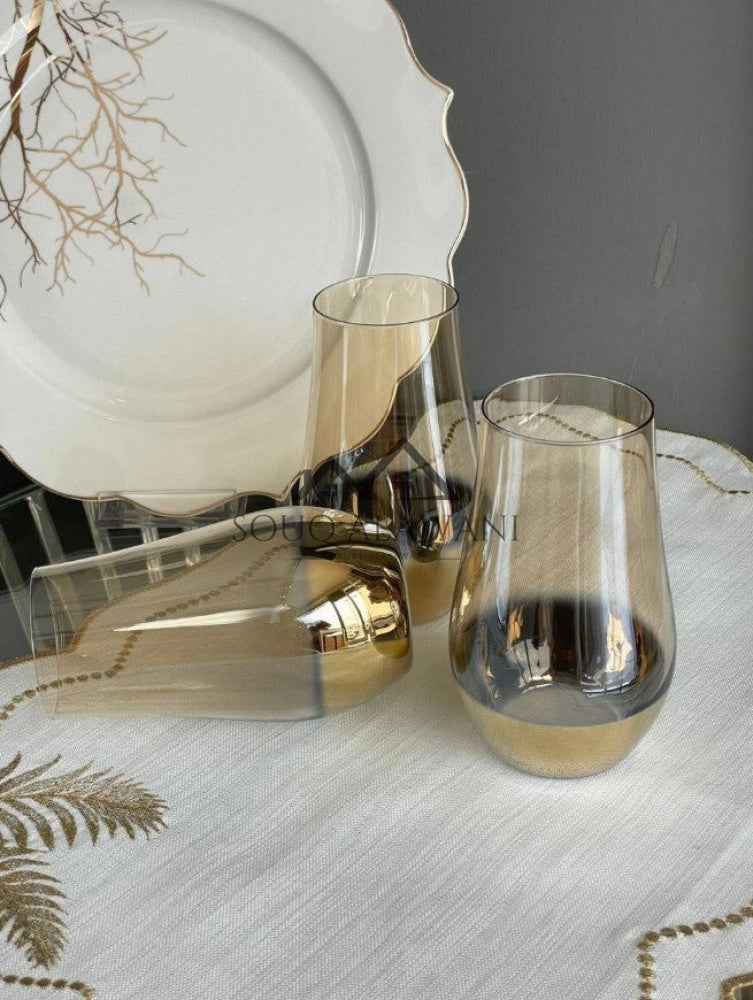 طقم كاسات ماء كريستال 6 قطع - SOUQ ALAWANI