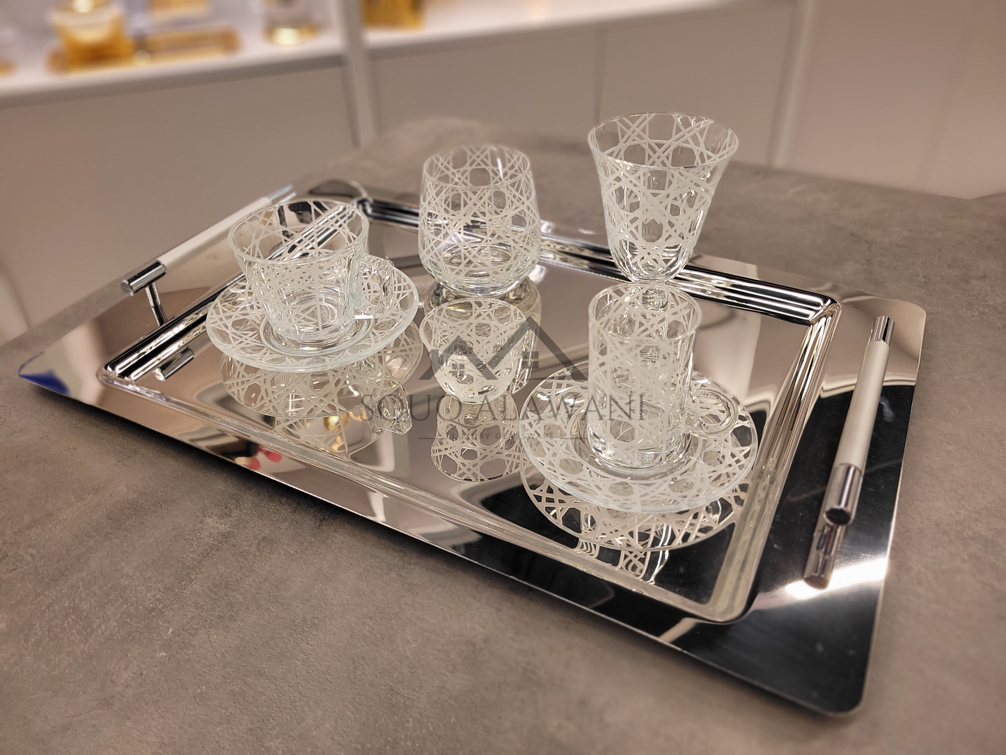 طقم ضيافة 43 قطعة - SOUQ ALAWANI