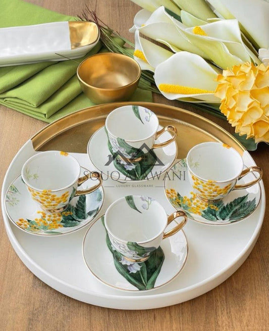 طقم فناجين قهوة 8 قطع - SOUQ ALAWANI