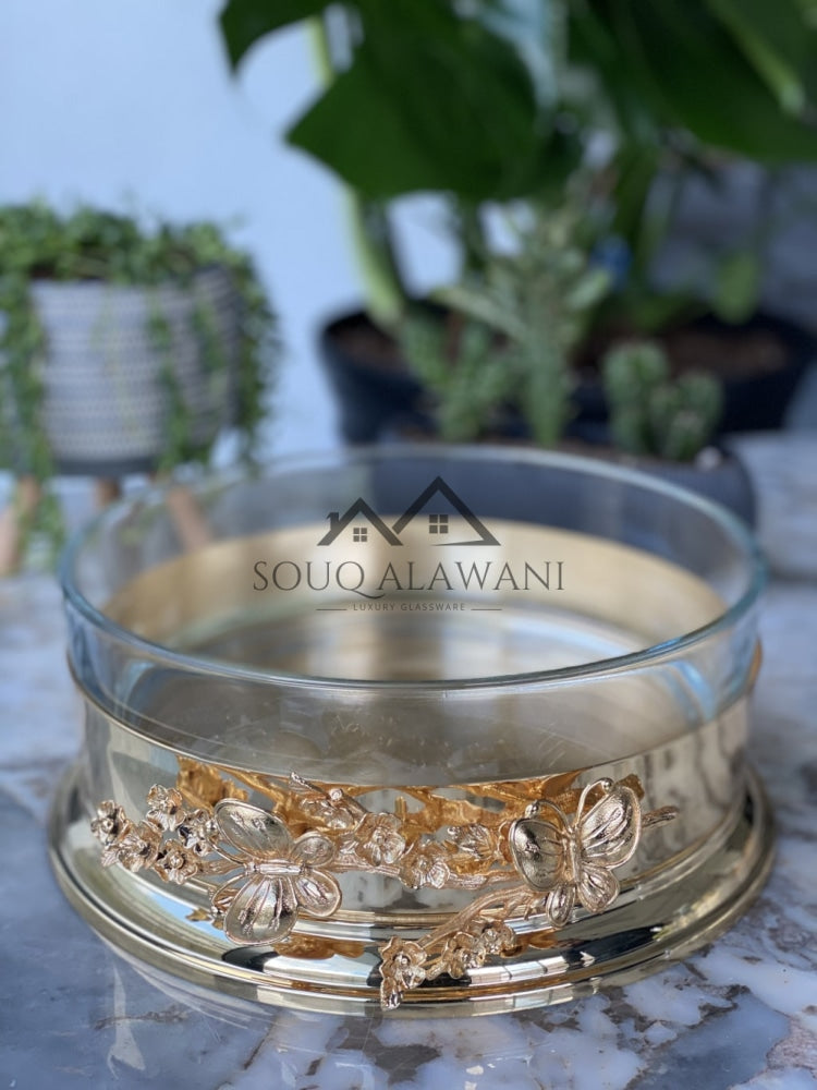 طبق تقديم نحاسي - SOUQ ALAWANI