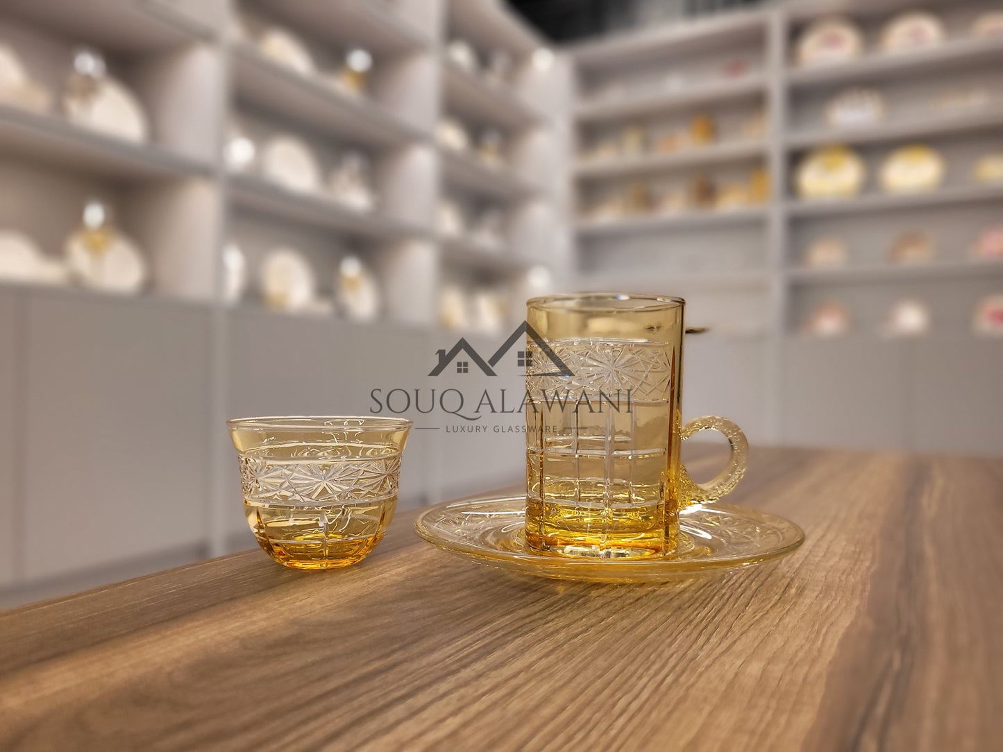 طقم ضيافة 18 قطعة - SOUQ ALAWANI