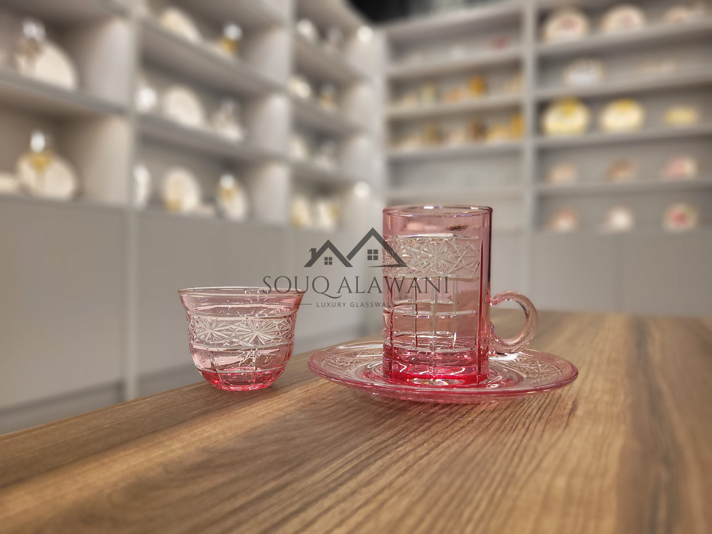 طقم ضيافة 18 قطعة - SOUQ ALAWANI