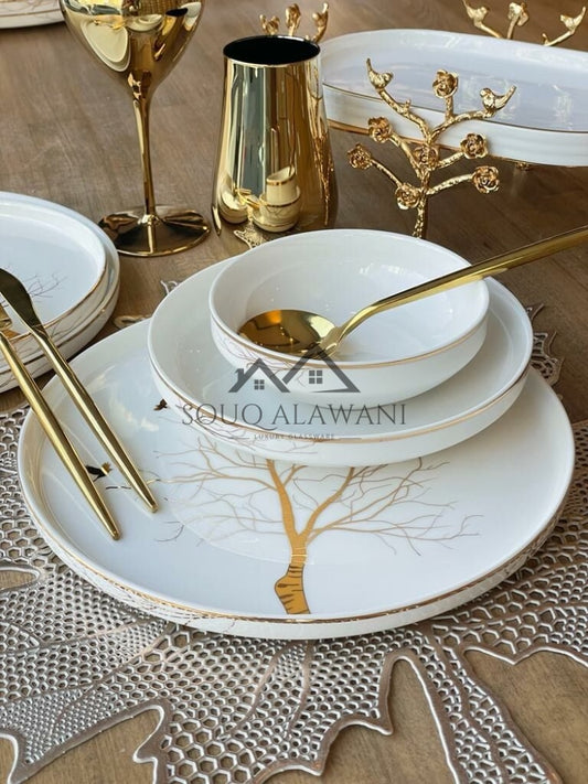طقم سفرة 24 قطعة / 6 أشخاص - SOUQ ALAWANI