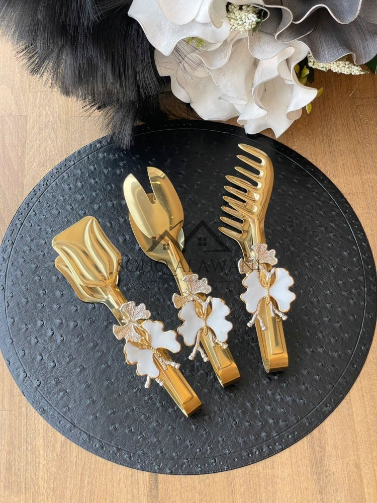 طقم ملاعق تقديم 3 قطع - SOUQ ALAWANI