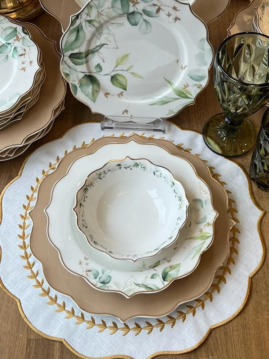 طقم سفرة 24 قطعة / 6 أشخاص - SOUQ ALAWANI