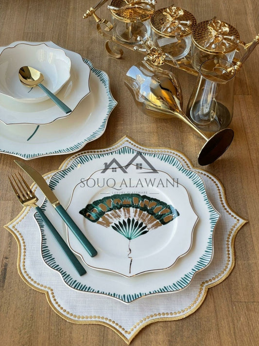 طقم سفرة 24 قطعة / 6 أشخاص - SOUQ ALAWANI