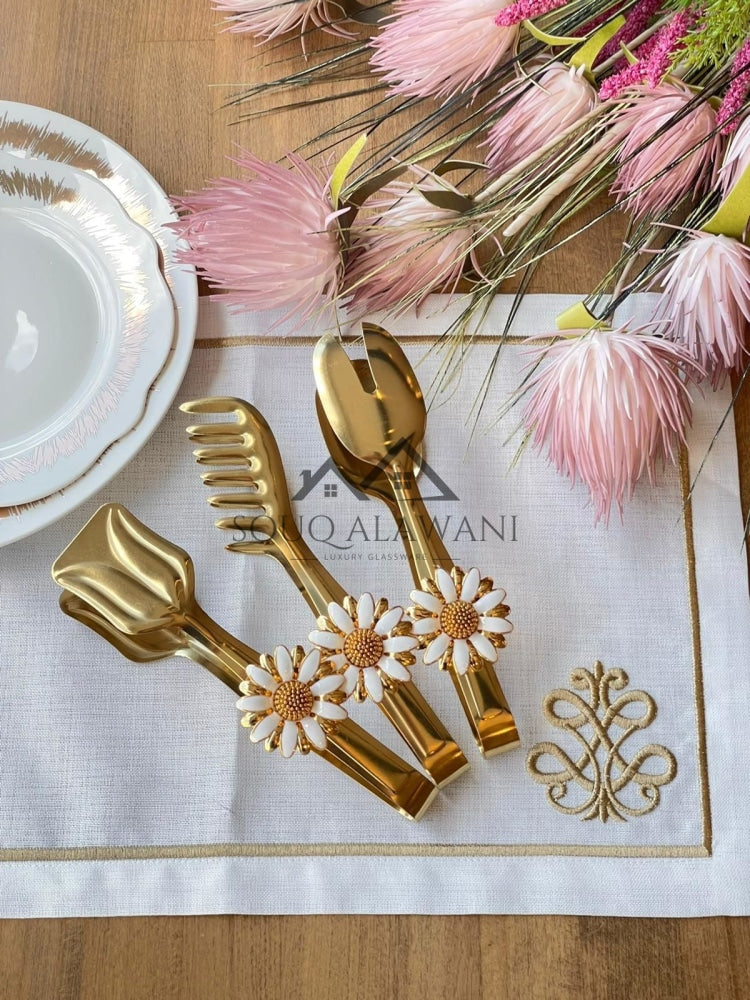 طقم ملاعق تقديم 3 قطع - SOUQ ALAWANI