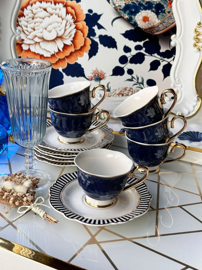 طقم فناجين قهوة 12 قطعة - SOUQ ALAWANI 