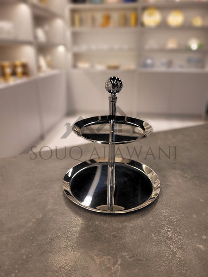 ستاند حلى لون فضي - SOUQ ALAWANI 