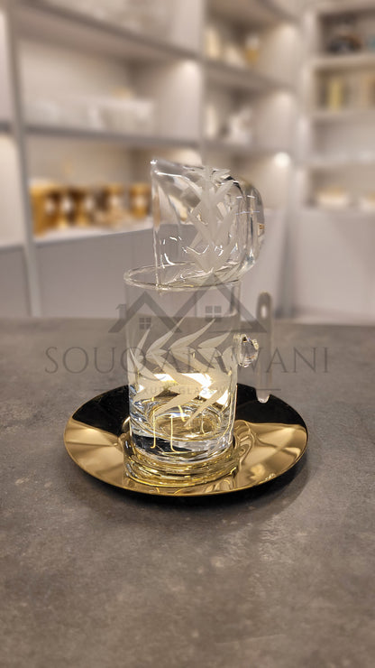 طقم شاي و قهوة / 18 قطعة - SOUQ ALAWANI 