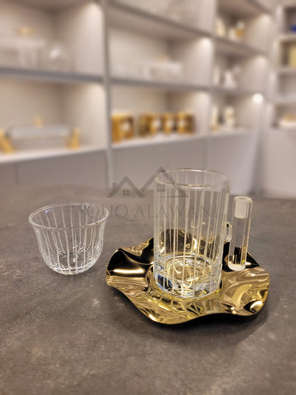 طقم شاي و قهوة 18 قطعة - SOUQ ALAWANI 