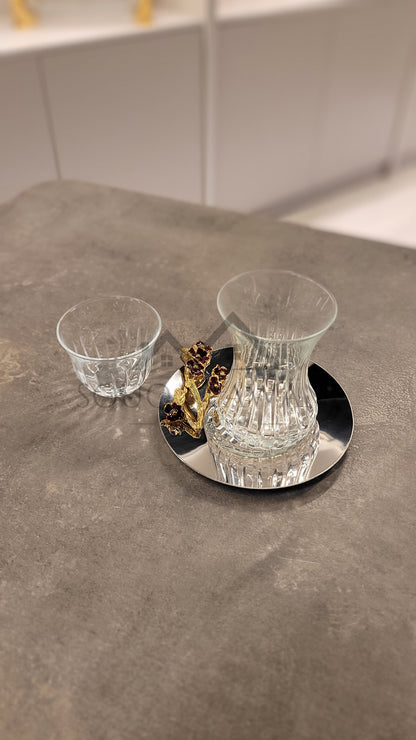 طقم شاي و قهوة 18 قطعة - SOUQ ALAWANI 