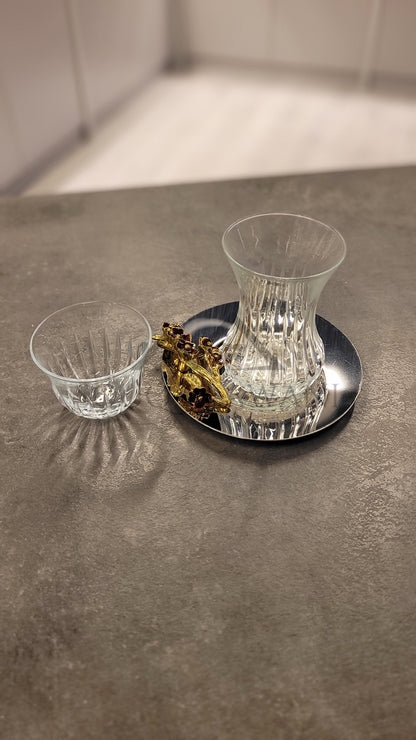 طقم شاي و قهوة 18 قطعة - SOUQ ALAWANI 