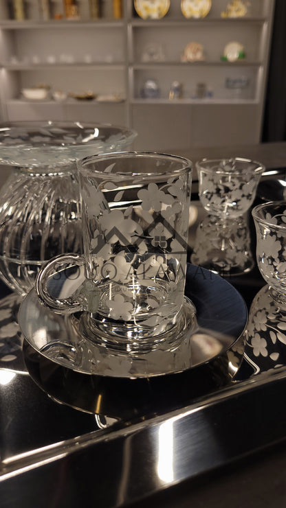 Rose Series / طقم ضيافة 25 قطعة - SOUQ ALAWANI 