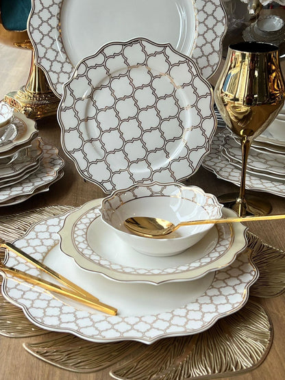 طقم سفرة 24 قطعة / 6 أشخاص - SOUQ ALAWANI 