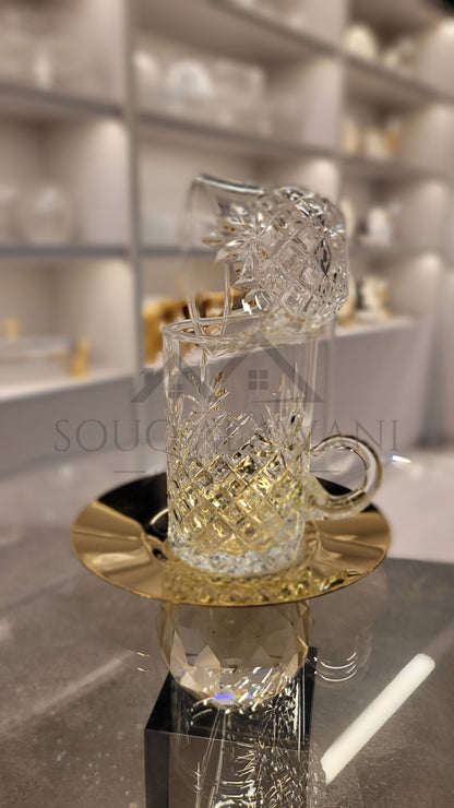 طقم شاي و قهوة 18 قطعة - SOUQ ALAWANI 