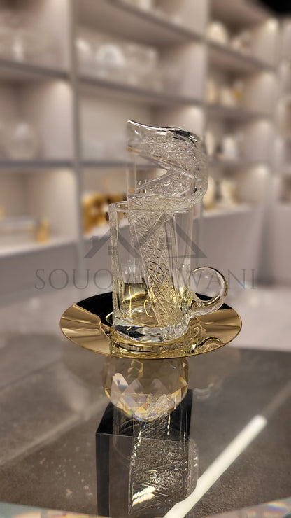 طقم شاي و قهوة 18 قطعة - SOUQ ALAWANI 