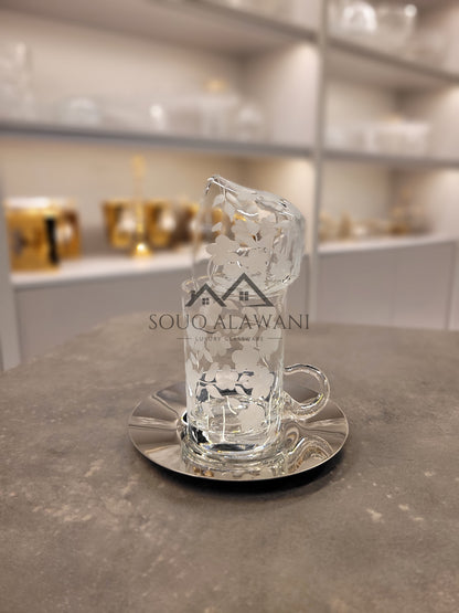 Rose Series / طقم شاي و قهوة 18 قطعة - SOUQ ALAWANI 