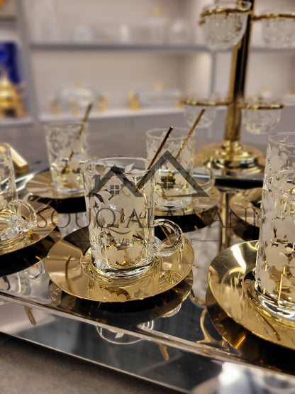 Rose Series / طقم ضيافة 26 قطعة - SOUQ ALAWANI 