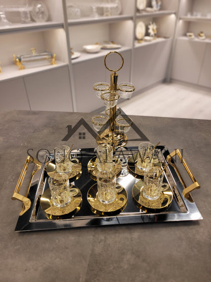 طقم ضيافة 26 قطعة - SOUQ ALAWANI 