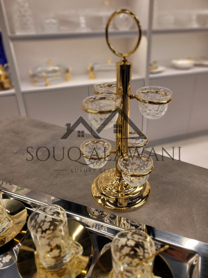 Rose Series / طقم ضيافة 26 قطعة - SOUQ ALAWANI 