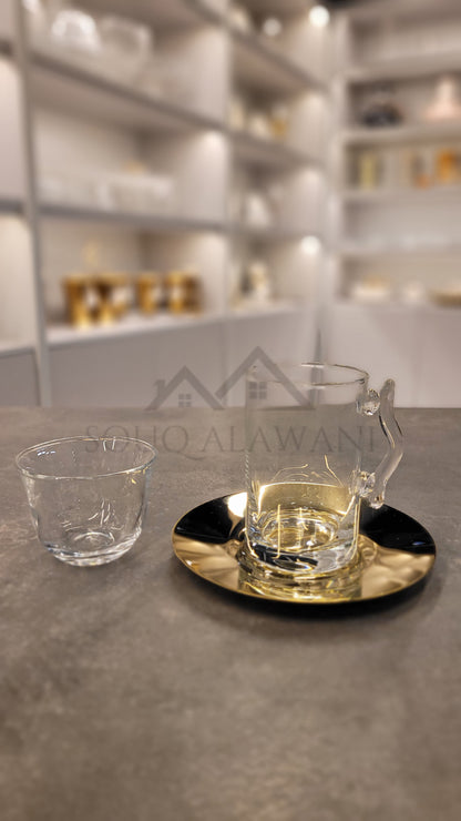 طقم شاي و قهوة 18 قطعة - SOUQ ALAWANI 