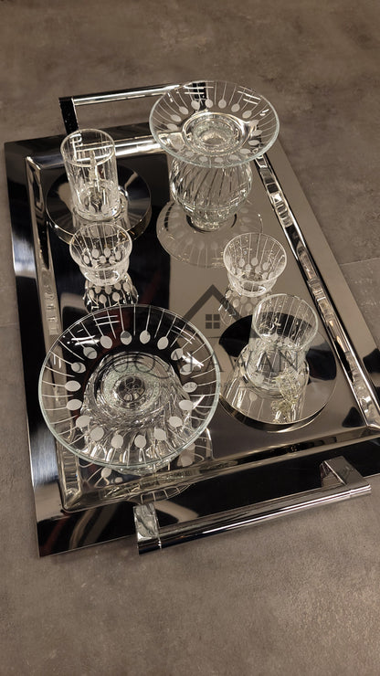 طقم ضيافة 25 قطعة - SOUQ ALAWANI 