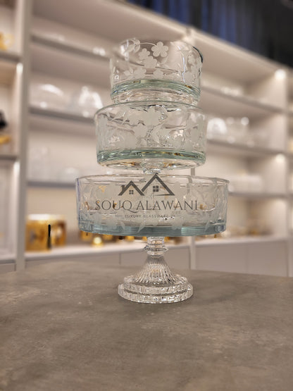 Rose Series / طقم ستاند حلى 3 قطع - SOUQ ALAWANI 