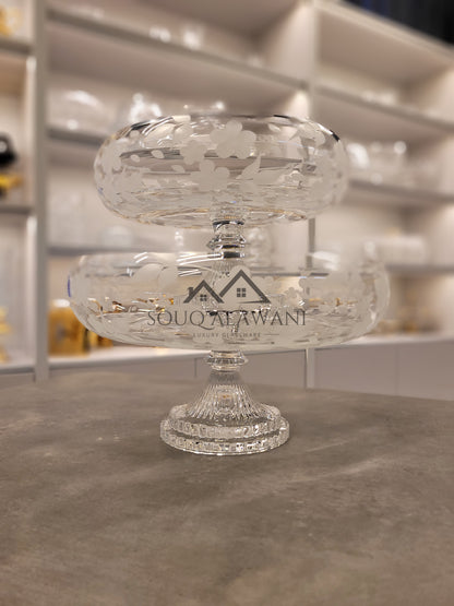 Rose Series / طقم ستاند حلى 2 قطعة - SOUQ ALAWANI 