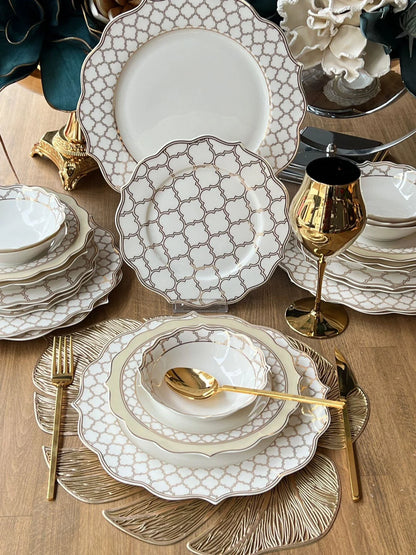 طقم سفرة 24 قطعة / 6 أشخاص - SOUQ ALAWANI 