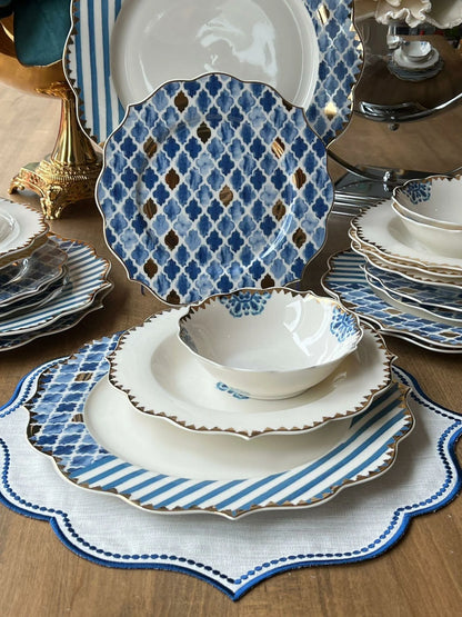 طقم سفرة 24 قطعة / 6 أشخاص - SOUQ ALAWANI 