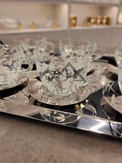 Rose Series / طقم ضيافة 13 قطعة - SOUQ ALAWANI 