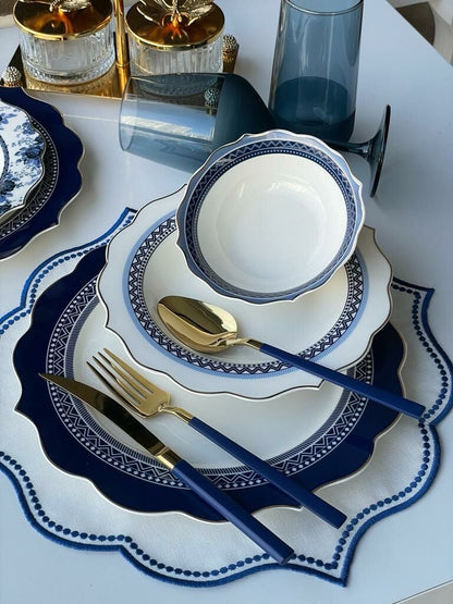 طقم سفرة 24 قطعة / 6 أشخاص - SOUQ ALAWANI 