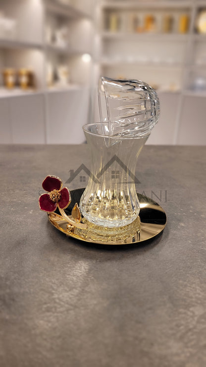 طقم شاي و قهوة 18 قطعة - SOUQ ALAWANI 