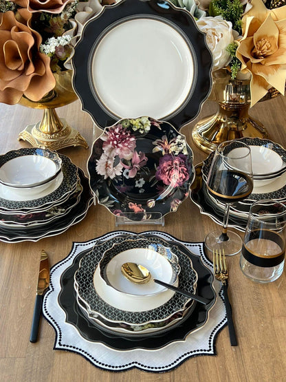 طقم سفرة 24 قطعة / 6 أشخاص - SOUQ ALAWANI 