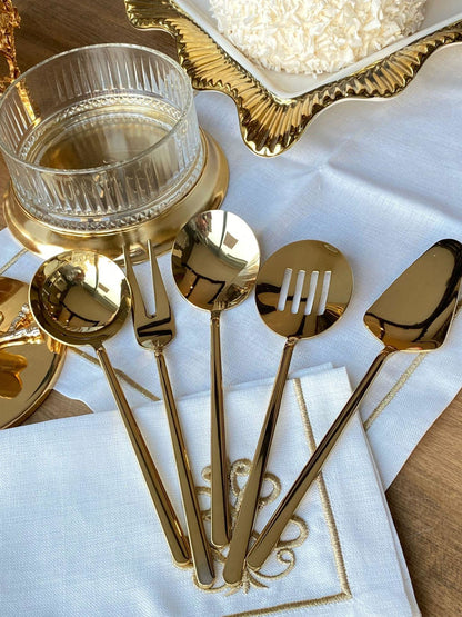 طقم ملاعق تقديم 5 قطع - SOUQ ALAWANI 