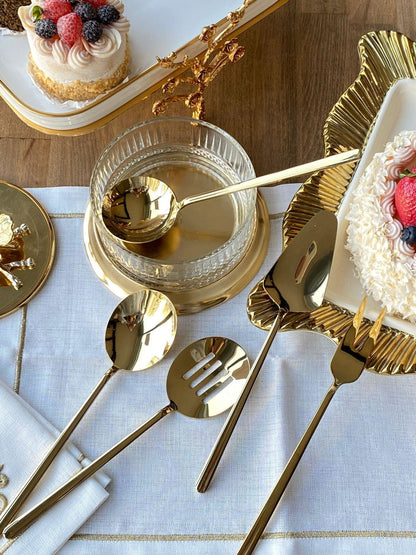 طقم ملاعق تقديم 5 قطع - SOUQ ALAWANI 