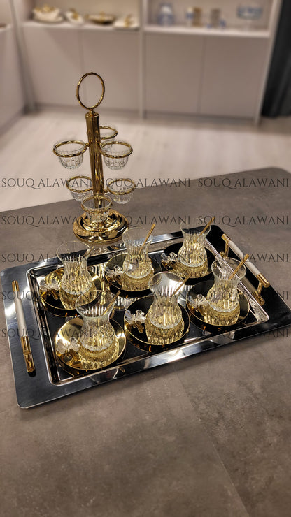 طقم ضيافة 26 قطعة - SOUQ ALAWANI 